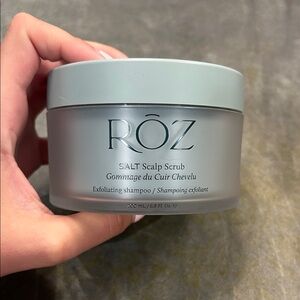 RŌZ Salt Scalp Scrub Exfoliating Shampoo
